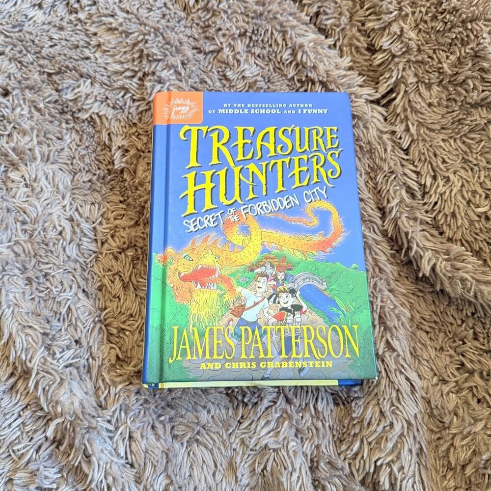 James Patterson Treasure Hunters Secret of the Forbidden City book Fantasy novel